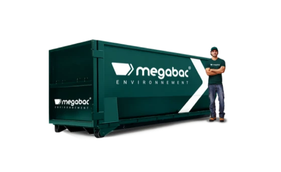 20 cubic yard Megabac dumpster