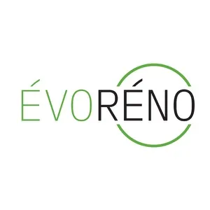 ÉvoRéno logo (renovation) — a Megabac Environnement client