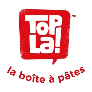 Top La! la boîte à pâtes logo (restaurants) — a Megabac Environnement client